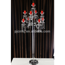 Vender bem novo tipo centro de mesa de casamento candelabros rystal à venda